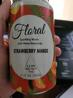 Strawberry Mango Sparkling Water, Strawberry Mango