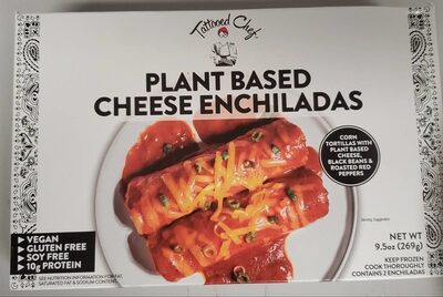 Plant Based Cheese Enchiladas, Plant Based Cheese