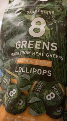 Tropical Citrus Lollipops, Tropical Citrus