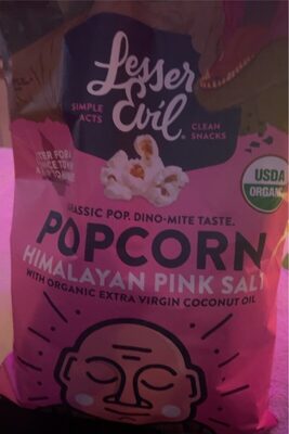 Himalayan Pink Salt Popcorn, Himalayan Pink Salt