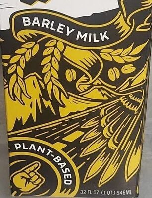 Plant-Based Barley Milk