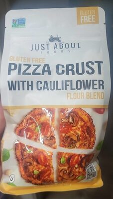 Pizza Crust With Cauliflower Gluten Free Flour Blend, Pizza Crust With Cauliflower