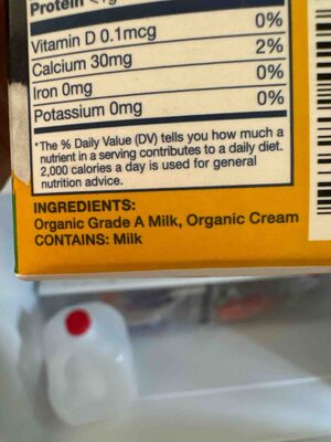 Organic Half & Half