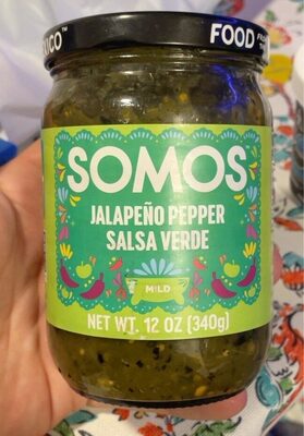 Mild Jalapeno Pepper Salsa Verde, Mild Jalapeno