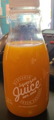 Squeezed Mandarin 100% Juice