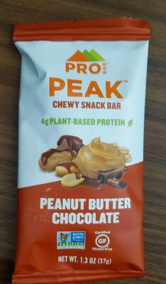Peanut Butter Chocolate Chewy Snack Bar, Peanut Butter Chocolate