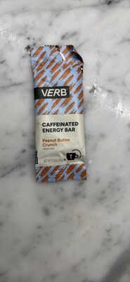 Peanut Butter Crunch Caffeinated Energy Bar, Peanut Butter Crunch