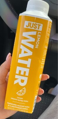Lemon Infused Spring Water, Lemon