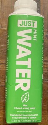 Mint Infused Spring Water, Mint