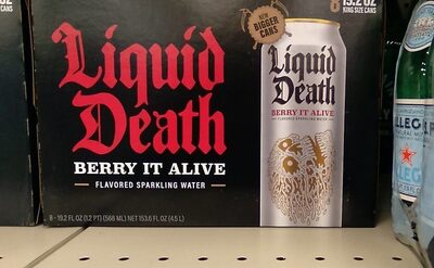 Berry It Alive Flavored Sparkling Water, Berry It Alive