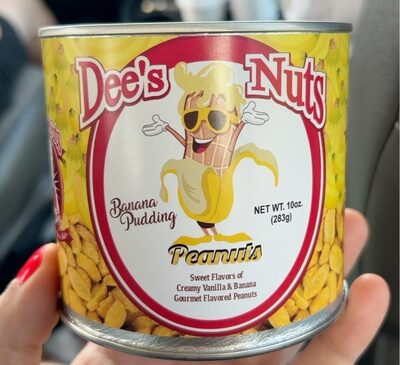 Creamy Vanilla & Banana Gourmet Flavored Peanuts Pudding, Creamy Vanilla & Banana Gourmet