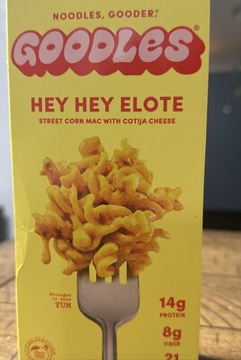 Hey Hey Elote Street Corn Mac With Cotija Cheese, Hey Hey Elote