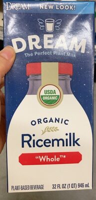 Organic Ricemilk Whole Plant-Based Beverage