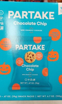 Chocolate Chip Mini Crunchy Cookies, Chocolate Chip