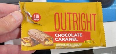 Chocolate Caramel Coated Protein Bar, Chocolate Caramel