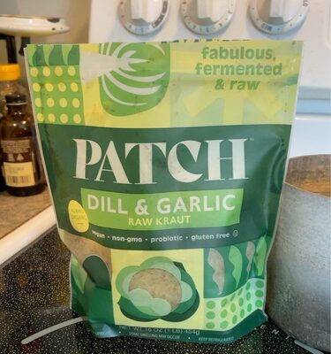 Dill & Garlic Raw Kraut, Dill & Garlic