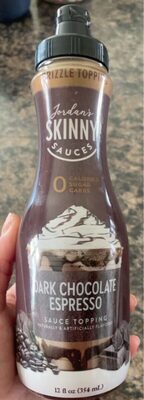 Dark Chocolate Espresso Sauce Topping, Dark Chocolate Espresso