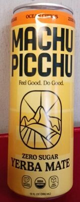 Zero Sugar Yerba Mate, Ocean Citrus