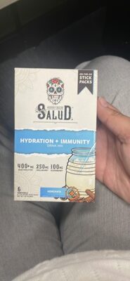 Horchata Aguva Fresca Hydration + Immunity Drink Mix On-The-Go Stick Packs, Horchata Agua Fresca