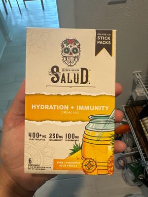 Pineapple Hydration + Immunity Drink Mix, Pineapple