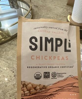 Plant-Based Protein Chickpeas