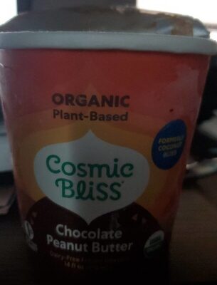 Chocolate Peanut Butter Organic Plant-Based Dairy-Free Frozen Dessert, Chocolate Peanut Butter