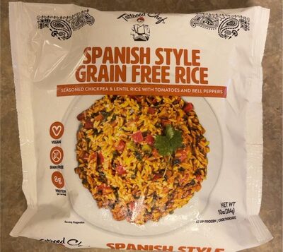 Tattooed Chef Spanish Style Grain Free Rice, 10 Oz