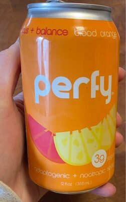 Blood Orange Yuzu Adaptogenic + Nootropic Soda, Blood Orange; Yuzu