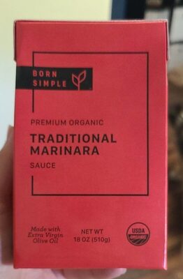 Traditional Marinara Premium Organic Sauce, Traditional Marinara