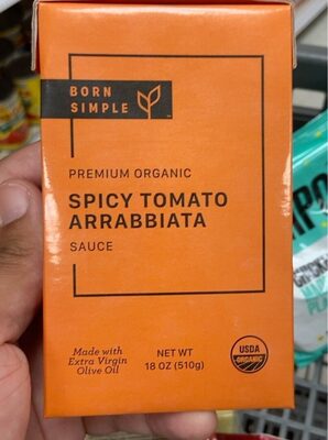 Spicy Tomato Arrabbiata Premium Organic Sauce, Spicy Tomato Arrabbiata