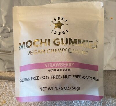 Strawberry, Vegan Chewy Candies, Strawberry