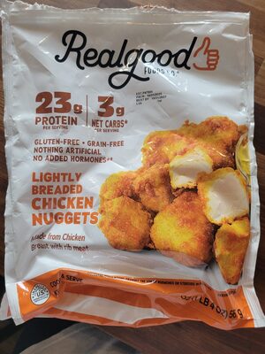 Lightly Breaded Chicken Nuggets