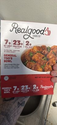 Realgood Foods Co. General Tso's Bowl, 9 Oz