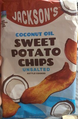 Coconut Oil Unsalted Sweet Potato Chips