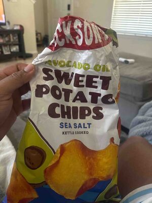 Avocado Oil Sea Salt Kettle Cooked Sweet Potato Chips