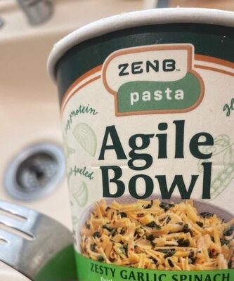 Zesty Garlic Spinach Pasta Agile Bowl
