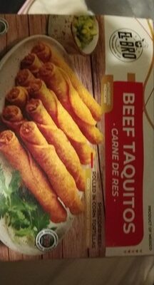 Shredded Beef Taquitos Rolled In Corn Tortillas, Shredded Beef
