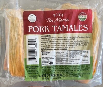 Pork Tamales, Pork