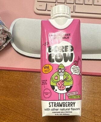 Strawberry Animal-Free Dairy Milk, Strawberry