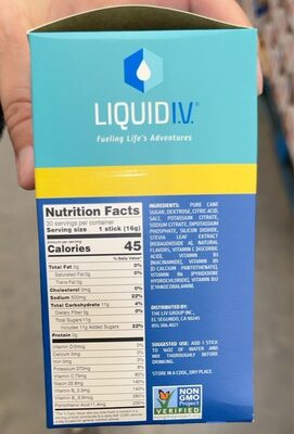 Lemon Lime Electrolyte Drink Mix, Lemon Lime