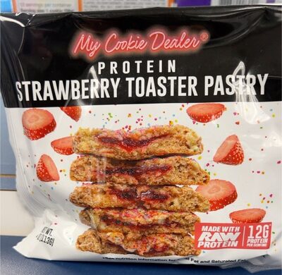 Strawberry Protein Toaster Pastry, Strawberry