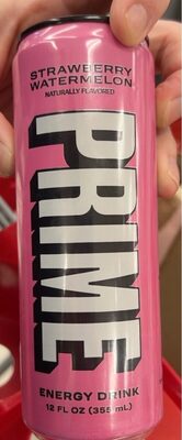 Strawberry Watermelon Energy Drink, Strawberry; Watermelon