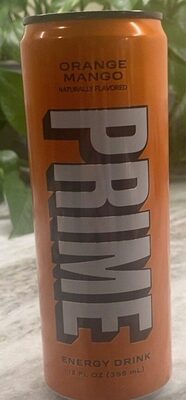 Orange Mango Energy Drink, Orange; Mango