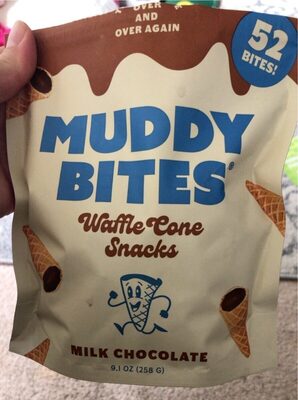 Milk Chocolate Waffle Cone Snacks, Milk Chocolate