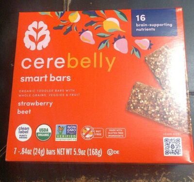 Strawberry, Beet Smart Bars, Strawberry, Beet