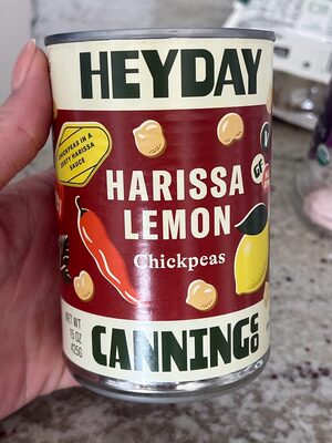 Harissa Lemon Chickpeas, Harissa Lemon