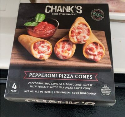 Pepperoni Pizza Cones, Pepperoni