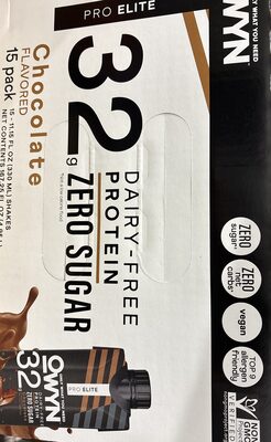 Non-Dairy Plant Protein 32 G Shakes, Chocolate, Chocolate