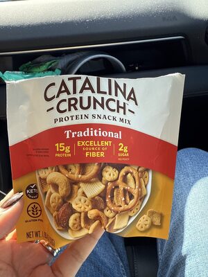 Keto Friendly Traditional Crunch Protein Snack Mix