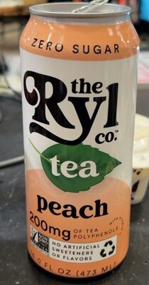 Zero Sugar Peach Tea, Peach